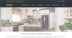 Desktop Screenshot of ironwoodlakecity.com
