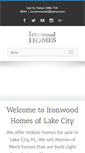 Mobile Screenshot of ironwoodlakecity.com